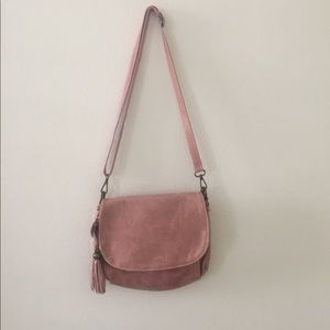 Enzo Bertini cross body leather bag